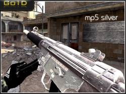 CoD4 - MP5 silver