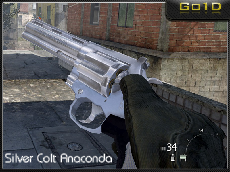 MW2 - Silver Colt Anaconda